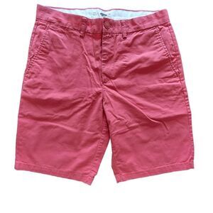 Old Navy Men's Coral Flat Front Shorts